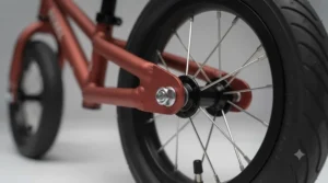 High-traction, puncture-proof wheels suitable for pavements, parks, and muddy paths.
